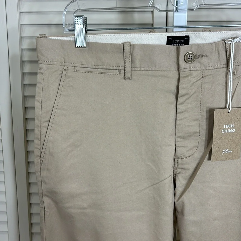 NWT J.Crew 484 Slim-Fit Stretch Tech Chino Pant 33 x 34